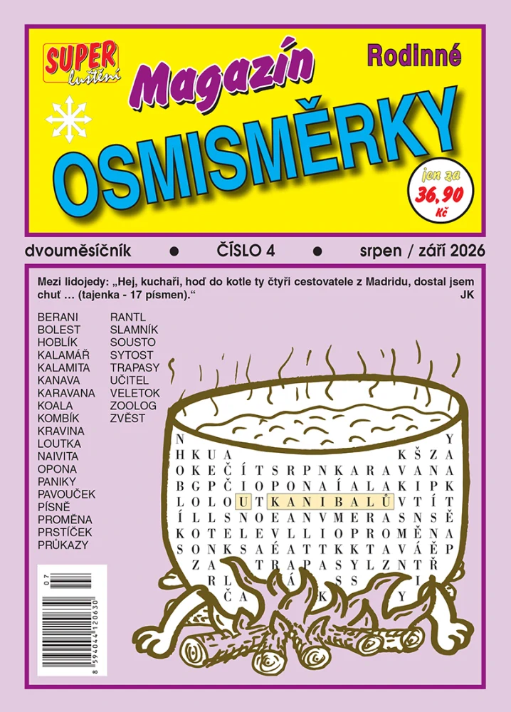 Magazín Rodinné osmisměrky č. 1 - 6 TC / 2027