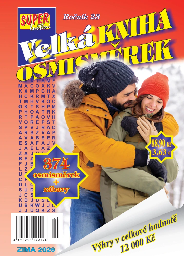 Velká kniha osmisměrek - léto 1 TP 2027