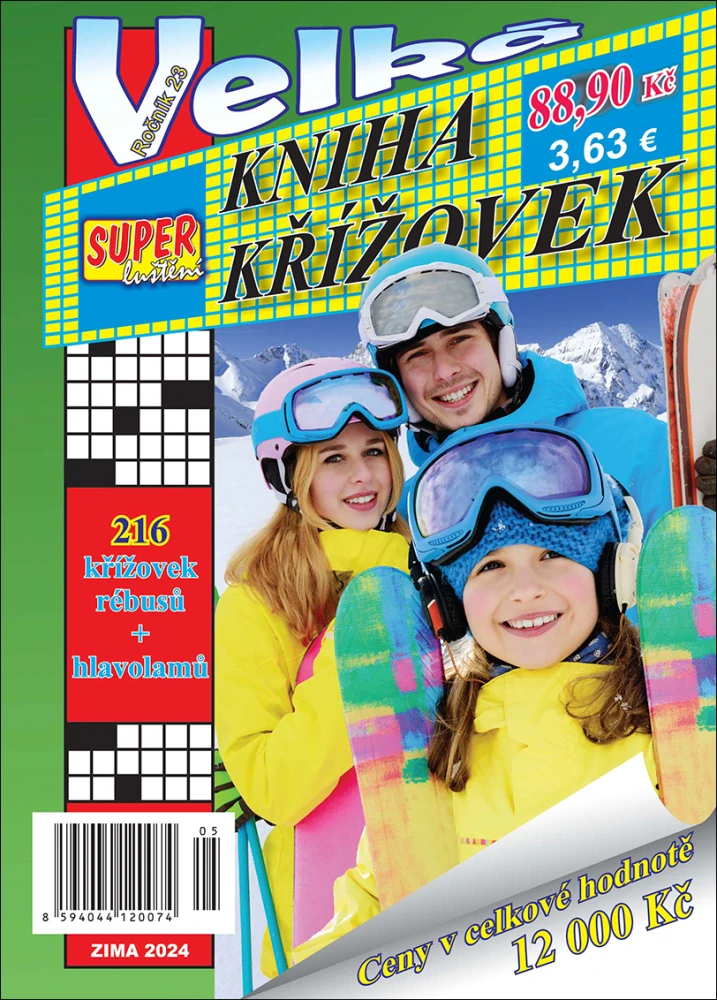 Velká kniha křížovek 2 TP zima 2026