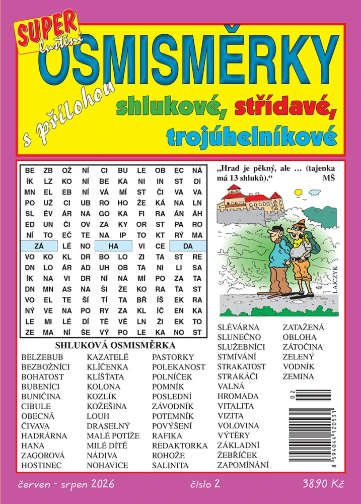 Osmisměrky s přílohou č. 1-2 TP 2027