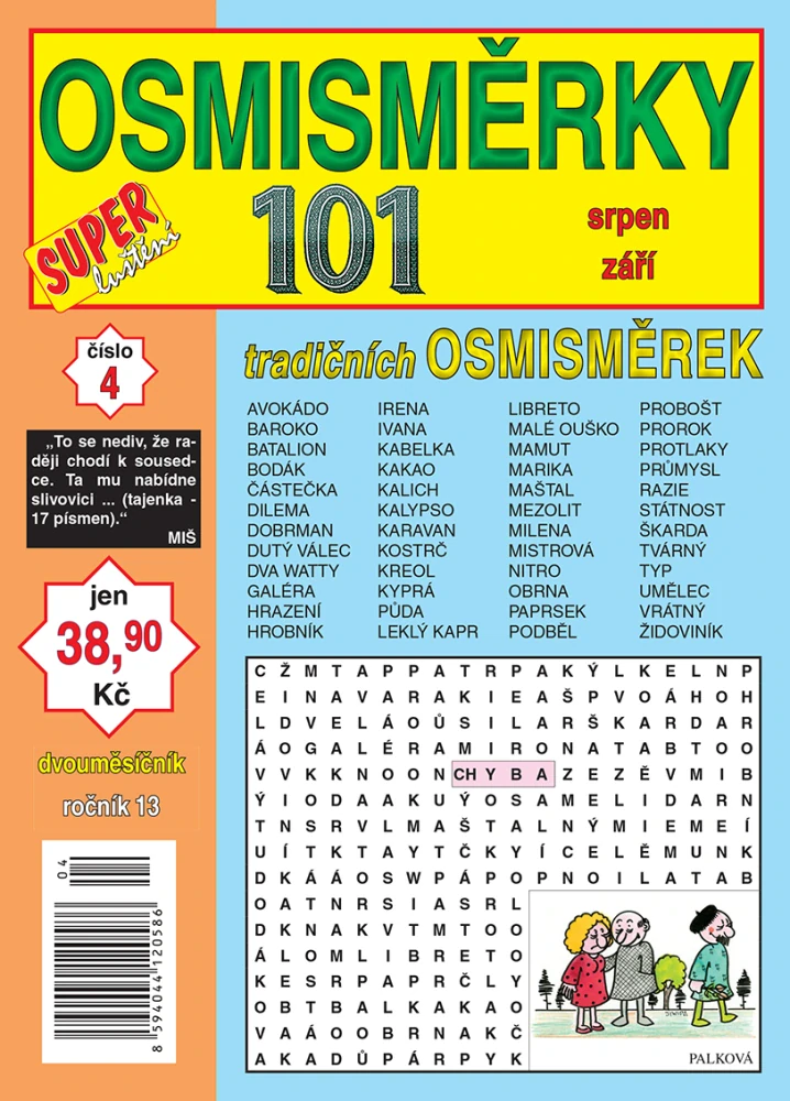 101 Osmisměrky č. 4 - 6 EP / 2027