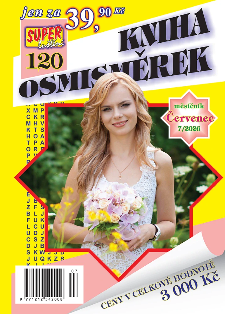 Kniha osmisměrek č. 1 -12 TC / 2027