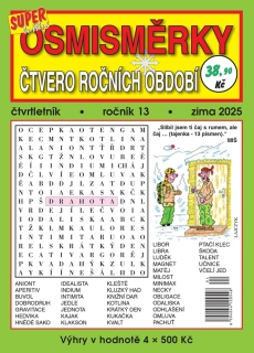 Momentálně lze objednat pouze pololetní předplatné Osmisměrky čtvero ročních období č. 1-2 TC / 2026