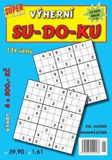 Výherní Sudoku č. 1-6 TC/ 2026