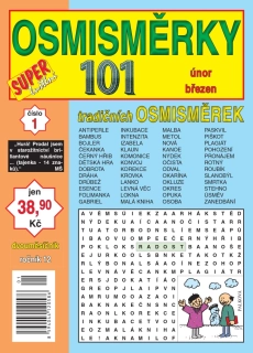 101 Osmisměrky č. 1 -3 EP / 2026