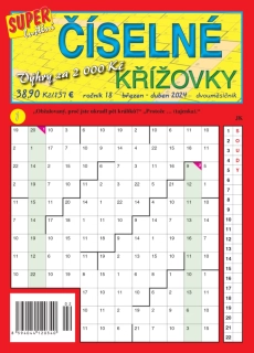 Číselné křížovky č. 1 - 6 EC / 2026