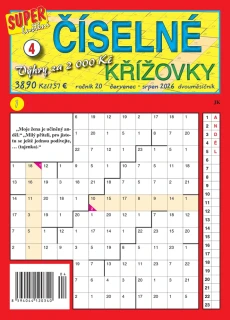 Číselné křížovky č. 1 - 6 TC / 2027