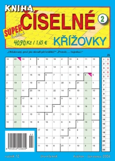 Kniha číselné křížovky č. 1 - 4 TC / 2027